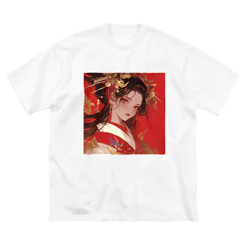 緋色の宴に舞う、麗しの舞姫 Marsa 106 ビッグシルエットTシャツ