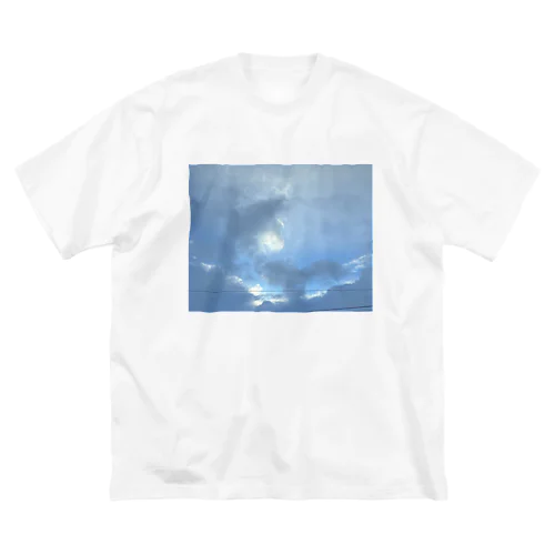 朝日と雲 Big T-Shirt
