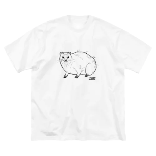 イワダヌキ（淡色） 루즈핏 티셔츠
