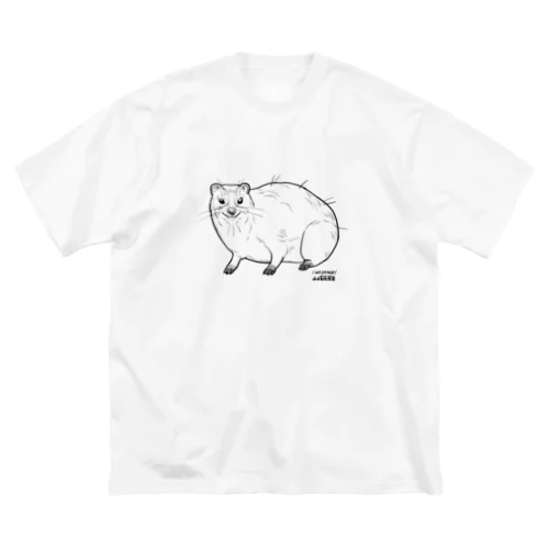 イワダヌキ（淡色） ビッグシルエットTシャツ