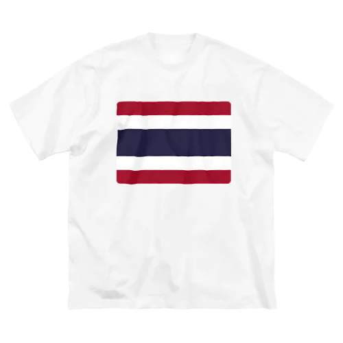 タイの国旗 ビッグシルエットTシャツ