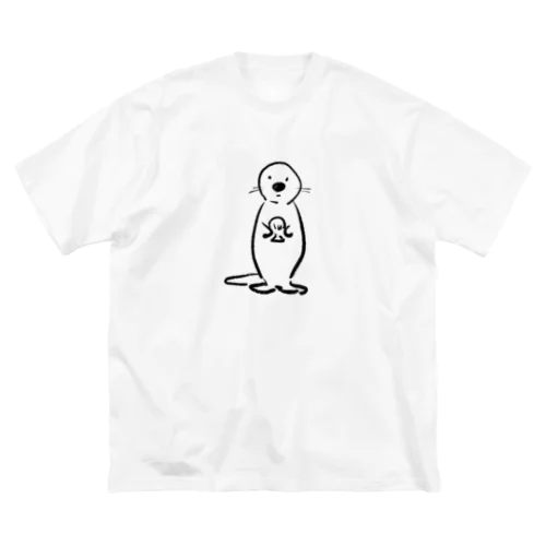 ラッコさん ビッグシルエットTシャツ