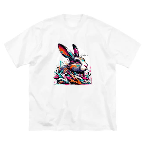 グラフティBunny ビッグシルエットTシャツ