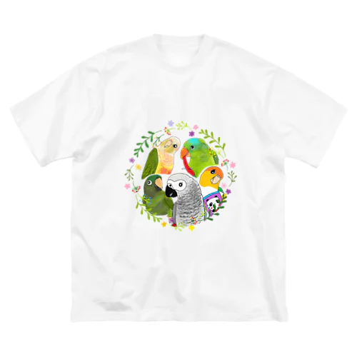 015インコboo ビッグシルエットTシャツ