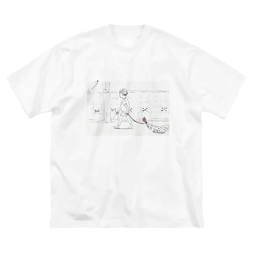 タルタル派 ビッグシルエットTシャツ