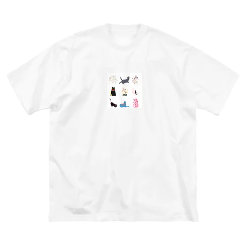 ねこーずワンダフル ビッグシルエットTシャツ