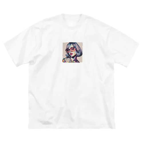 POPARTGLASSES ビッグシルエットTシャツ