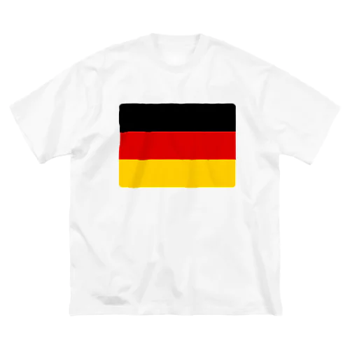 ドイツの国旗 ビッグシルエットTシャツ