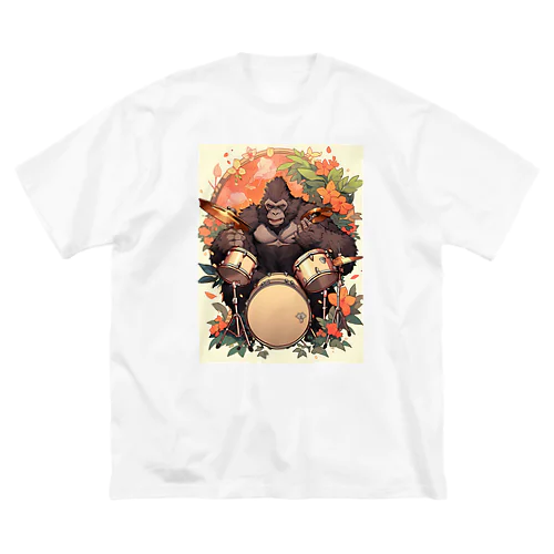 キングコングドラマー　エンジェル717 2065 Big T-Shirt