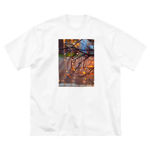 Sunset after the Rain ビッグシルエットTシャツ