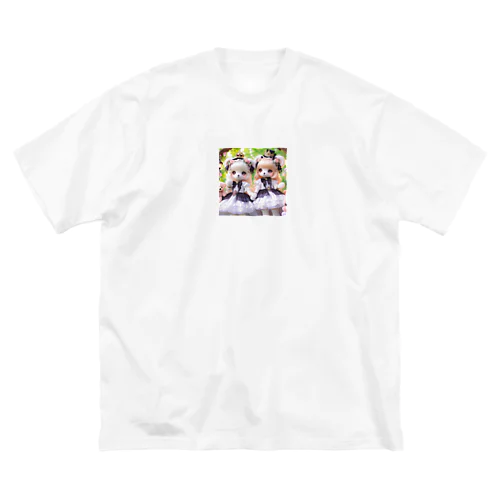 カワイイくまさんユニットがついにデビュー！ Big T-Shirt