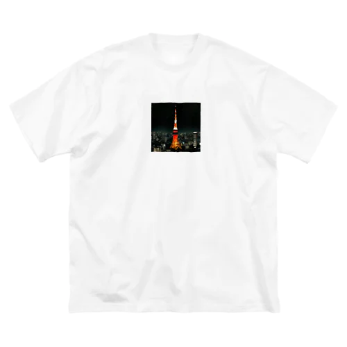 夜景～大都会・東京の夜～ Big T-Shirt