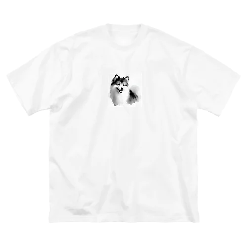 水墨犬 Big T-Shirt