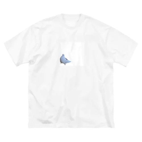 鳩 ビッグシルエットTシャツ