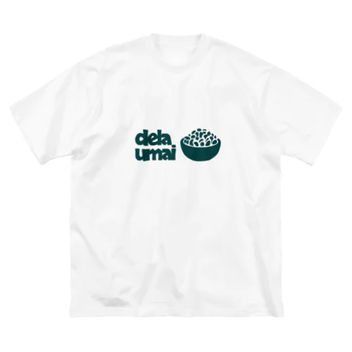 dela umai ライスTシャツ ビッグシルエットTシャツ