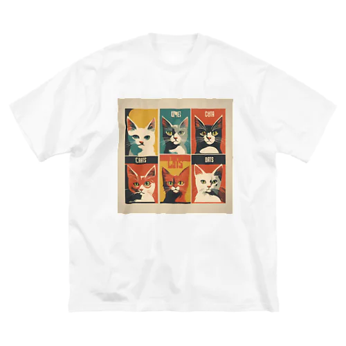 6匹の猫 Big T-Shirt