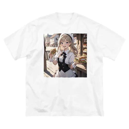 パン屋の少女（AIイラスト） Big T-Shirt