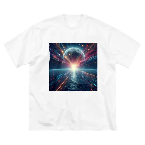 宇宙の美しい未来を切り開く月の輝き✨ Big T-Shirt