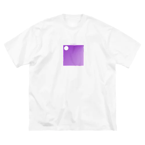 SAMPLE(PURPLE) ビッグシルエットTシャツ