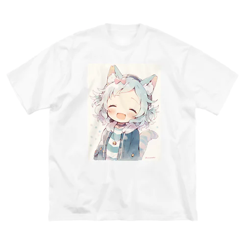 シロミミちゃん ビッグシルエットTシャツ