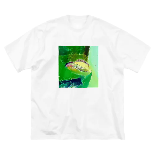 アオイガイ2 루즈핏 티셔츠
