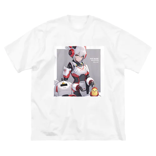 朝用ロボット Big T-Shirt