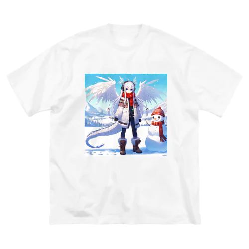 氷のドラゴン（Ice Dragons） ビッグシルエットTシャツ