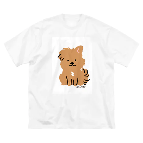 こぐま犬てんすけもふもふシリーズ ビッグシルエットTシャツ