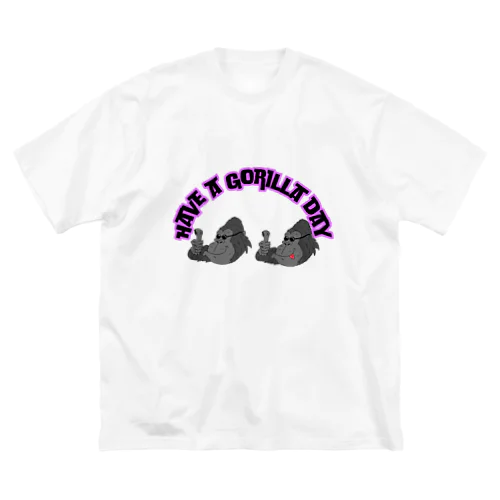 イケてるゴリラのHave a Gorilla day Big T-Shirt