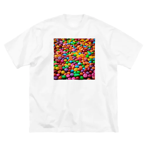 しあわせなチョコレートたち ビッグシルエットTシャツ