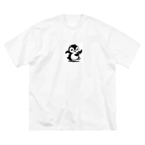 ペンギンのダンスタイム！ ビッグシルエットTシャツ