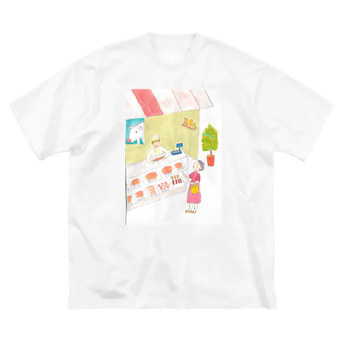 SONOKO'S WORLD　お肉屋さん ビッグシルエットTシャツ