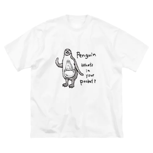 ペンギンポケット ビッグシルエットTシャツ