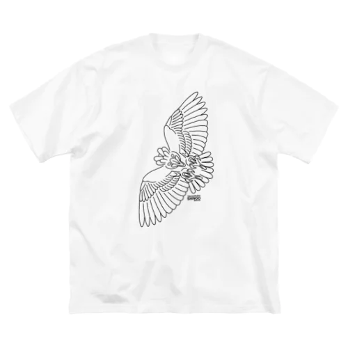 Harpy eagle／オウギワシ ビッグシルエットTシャツ