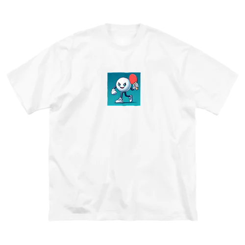 卓球マン ビッグシルエットTシャツ