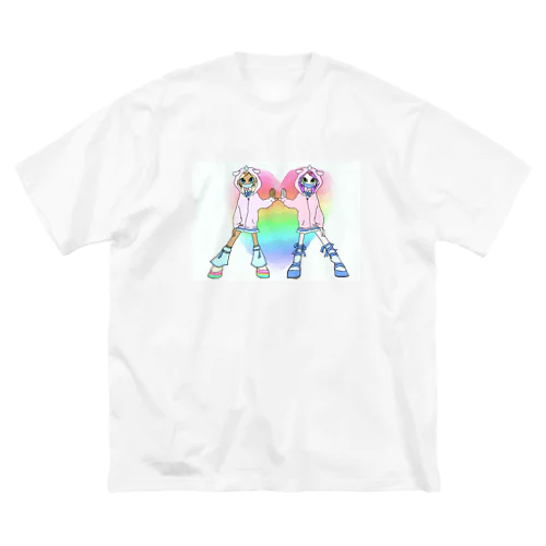 Unicorn Gemini ビッグシルエットTシャツ