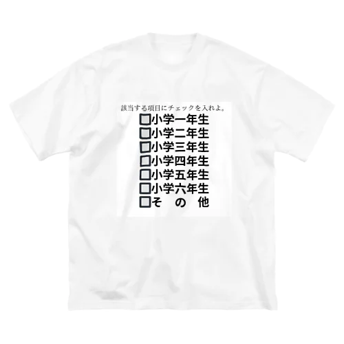 該当する項目 ビッグシルエットTシャツ