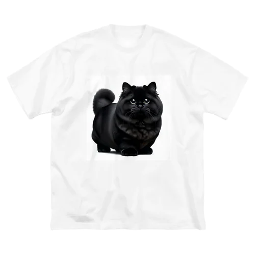 黒猫 Big T-Shirt