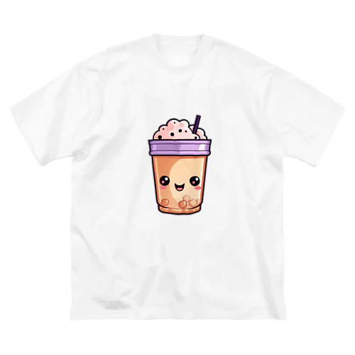 可愛い紫タピオカミルクティー Big T-Shirt