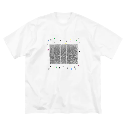 円周率を1000桁 Big T-Shirt