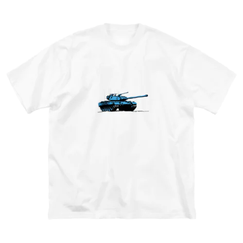 戦車イラスト03 ビッグシルエットTシャツ