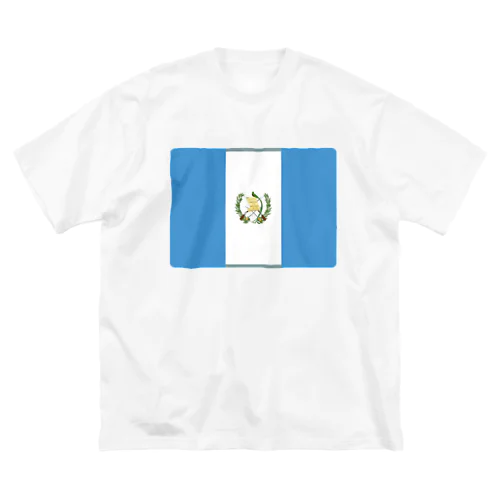 グアテマラの国旗 ビッグシルエットTシャツ