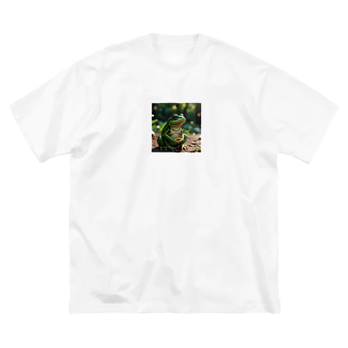 　子供を守るカエル Big T-Shirt