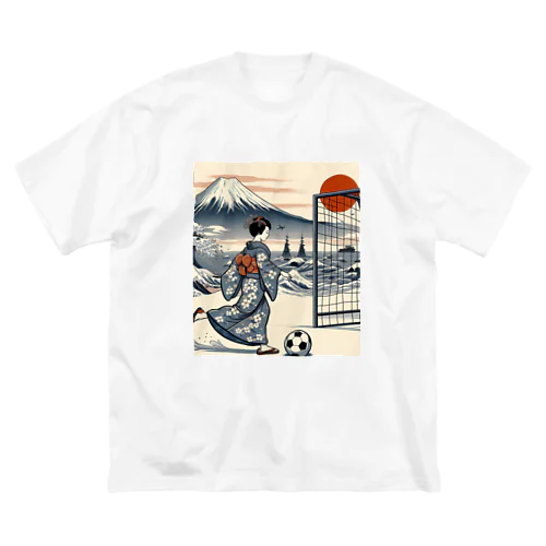 浮世絵にしてみた3 ビッグシルエットTシャツ