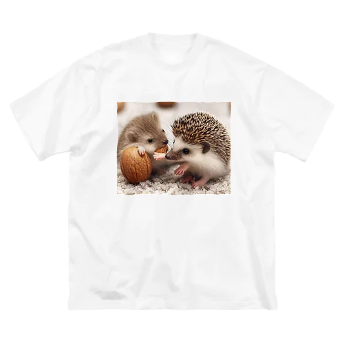 ハリネズミPart3 ビッグシルエットTシャツ