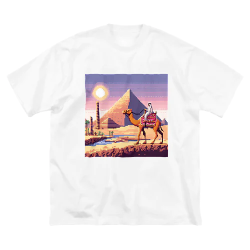 砂漠のオアシス ビッグシルエットTシャツ
