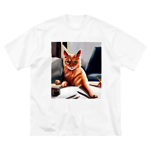 お仕事猫「ブライ」 Big T-Shirt