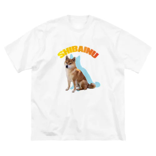 SHIBAINU（ソラくん）おすわり ビッグシルエットTシャツ