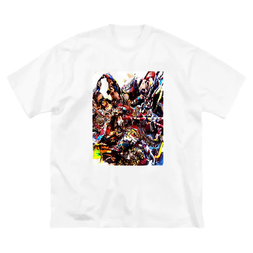 color color ビッグシルエットTシャツ