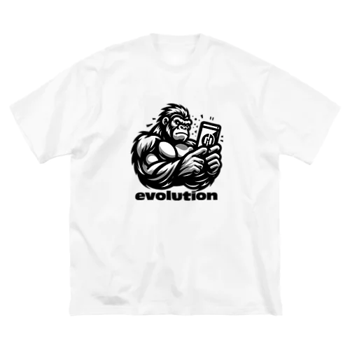 進化したゴリ Big T-Shirt